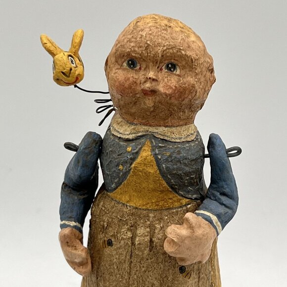 Vintage PoliWoggs Salamander Bee Charmer Collectibles American Folk Art Jointed - Picture 6 of 13